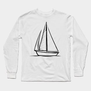 sailing vessel Long Sleeve T-Shirt